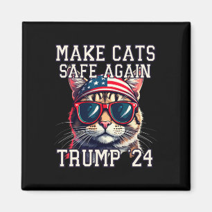 Íman Divertido Trump 24 Presidente Dete Meme Tornar Gat