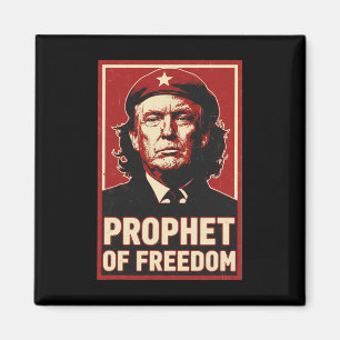 Íman Divertido Trump Che Guevara Profeta do Amor da Lib