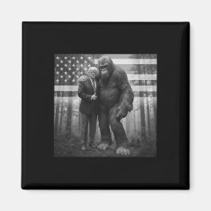 Íman Divertido Trump Pé Grande Sasquatch Conspiração Pa