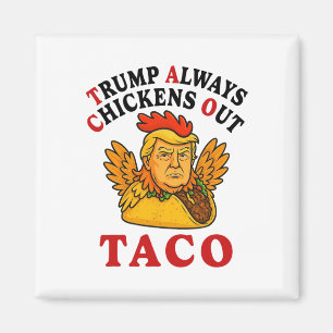 Íman Divertido Trump Taco Trump Sempre Desiste _19
