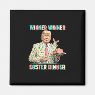 Íman Divertido Trump Vencedor Vencedor Jantar de Páscoa