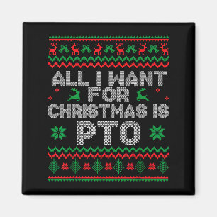 Íman Divertido Tudo Que Eu Quero Para O Natal É Pto Cam