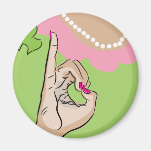 Íman Divertimento bonito real do círculo estudantil