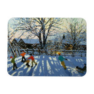 Íman Divertimento na neve Tideswell Derbyshire