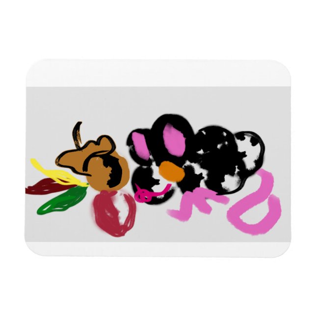 Íman Divertimento no outono do mouse (Horizontal)
