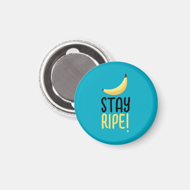 Íman Dívidas Favoritas de Banana Retro Engraçadas Puns  (Front/Back)