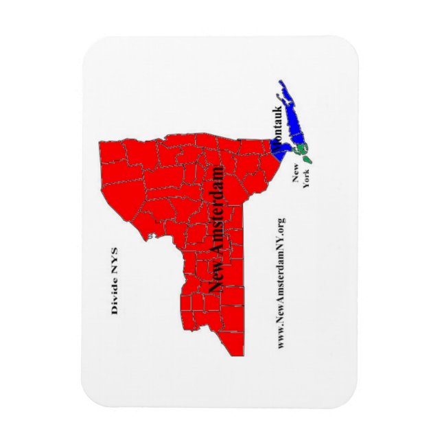 Íman Dividir NYS Manget (Vertical)