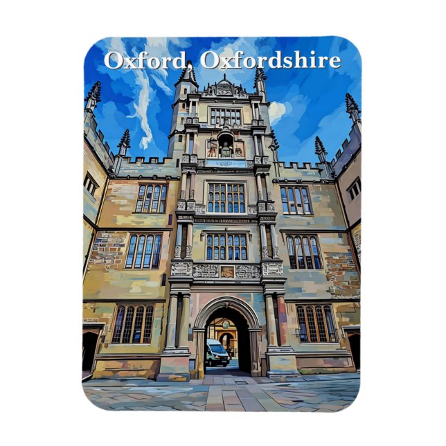 Íman Divindade em Stone - Biblioteca Bodleian, Oxford (Vertical)