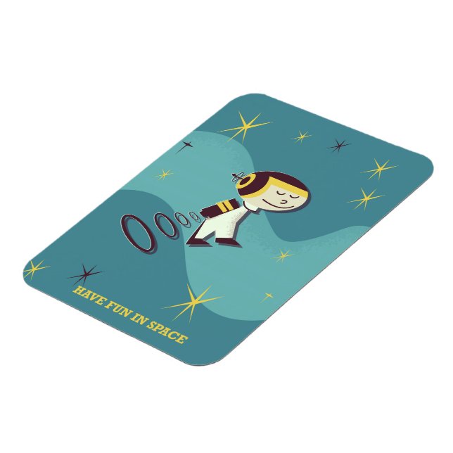 Íman Divirta-se no Espaço. (Left Side)