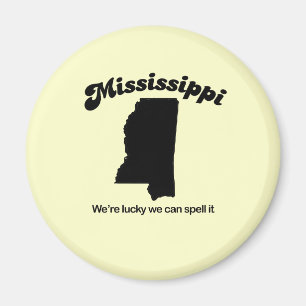Íman Divisa de Mississippi - soletre-a