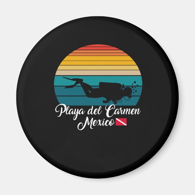 Íman Divisor Playa del Carmen México (Frente)