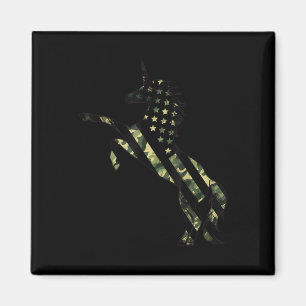 Íman Divorcioso Unicórnio Militar 4 De Julho
