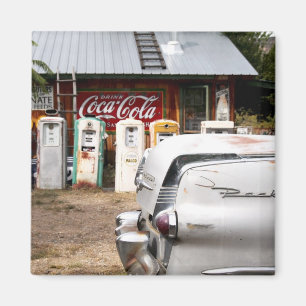 Íman Dixon, New mexico, os Estados Unidos. Carro