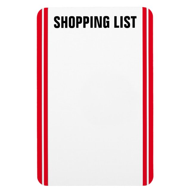 Íman DIY - Adicione seu texto com caneta não permanente (Vertical)