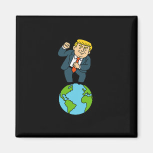 Íman Dizendo engraçado dançando Trump