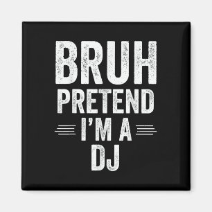 Íman Dj Figurume Halloween Bruh Fingir Que Sou Um Dj En