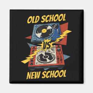 Íman DJ Velho vs Nova Escola Vinil Tocador de Discos Co