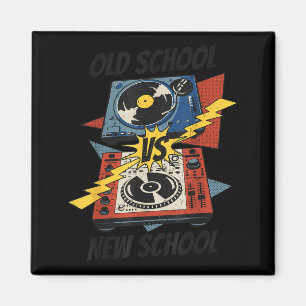 Íman DJ Velho vs Nova Escola Vinil Tocador de Discos Co