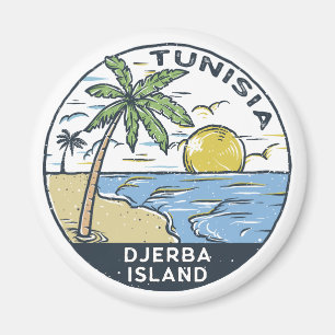 Íman Djerba Tunísia Vintage Emblem