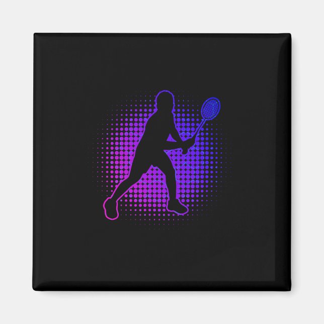 Íman Dminton Player Dminton Women's Squash Shuttle (Frente)