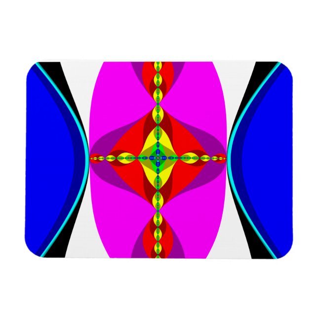 Íman DNA - Arte Fractal (Horizontal)