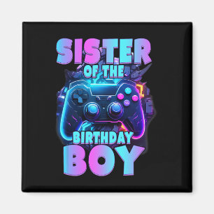 Íman Do Aniversário Do Jogo De Vídeo De Aniversário