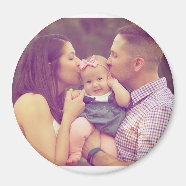 Íman do botão personalizado (Frente)