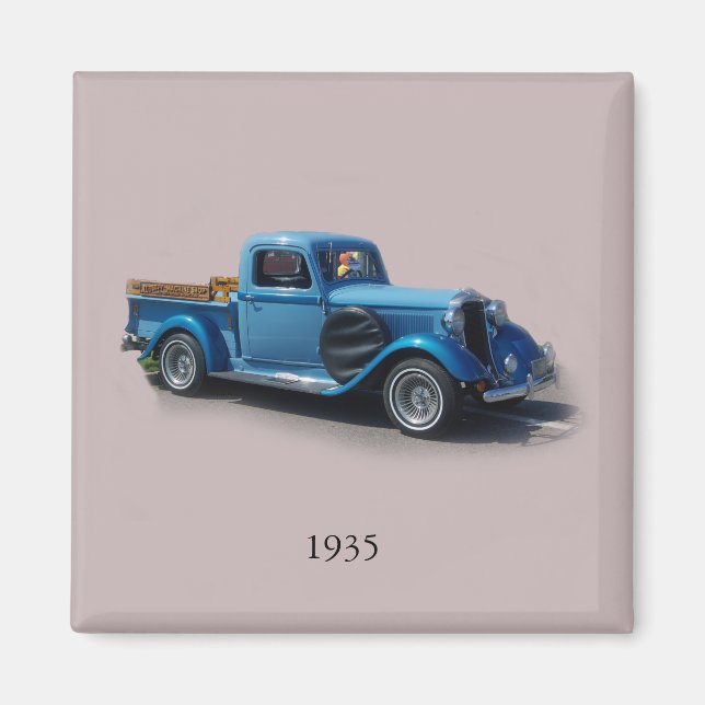 íman do camião azul de 1935 (Frente)