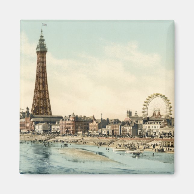 Íman Do Central Pier, Blackpool, Inglaterra (Frente)