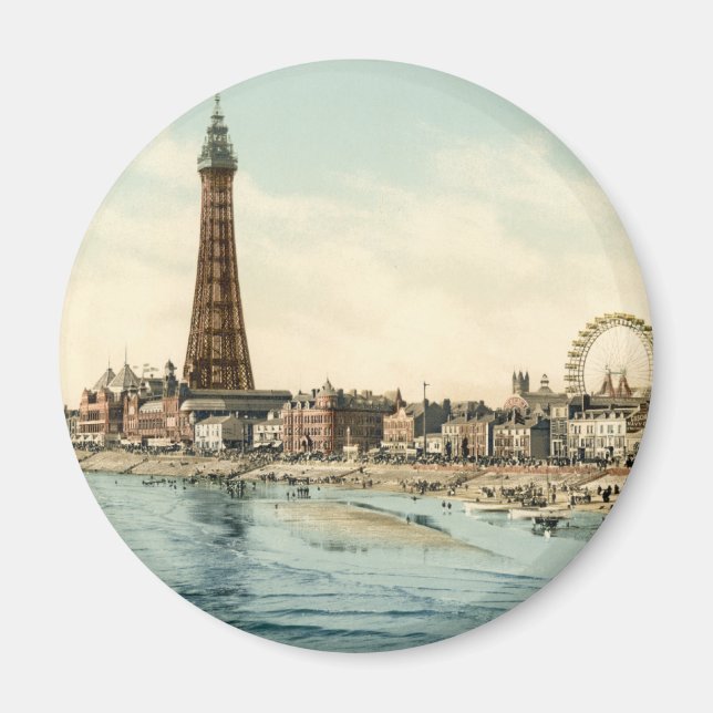 Íman Do Central Pier, Blackpool, Inglaterra (Frente)