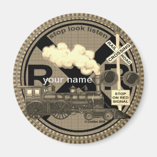 Íman do comboio antigo