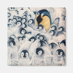 Íman Do "ímã da família pinguim"
