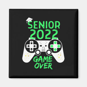 Íman Do jogador verde de videogame sênior de 2022 sobre