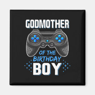 Íman Do Jogo De Vídeo Da Família Birthday Boy Matching
