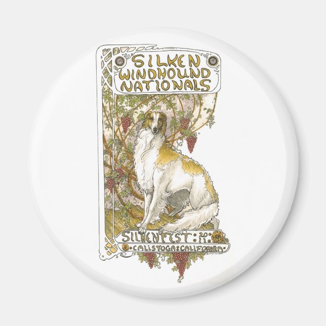 Íman do logotipo Silkenfest 2011 (Frente)