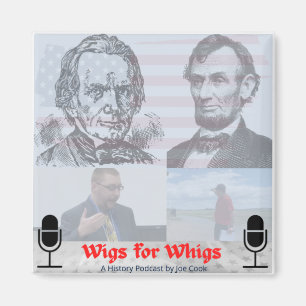 Íman do logotipo Wigs for Whigs