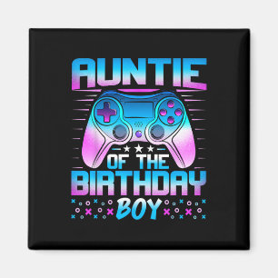Íman Do Menino De Aniversário - Jogo De Vídeo Correspon
