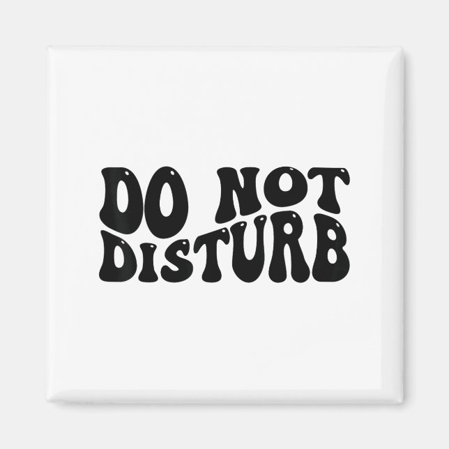 Íman Do Not Disturb  (Frente)