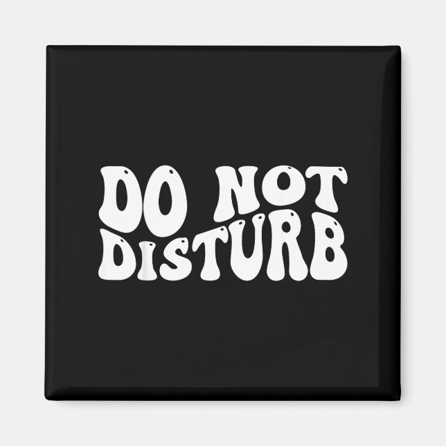 Íman Do Not Disturb  (Frente)