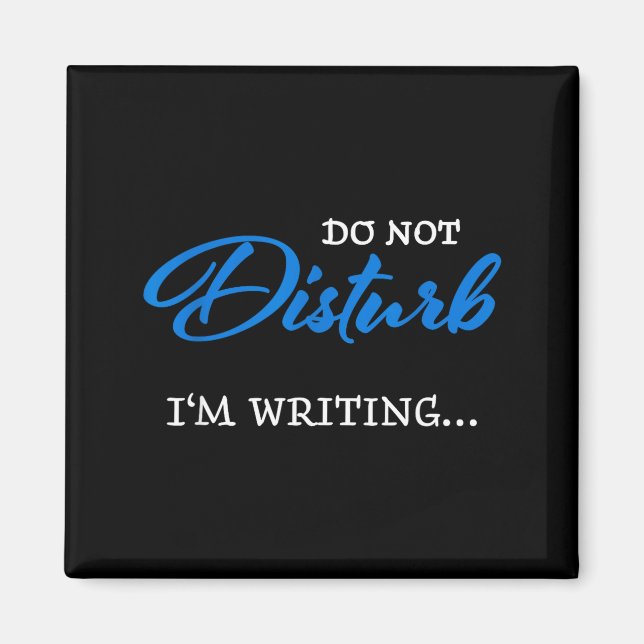 Íman Do Not Disturb - I'm Writing  (Frente)