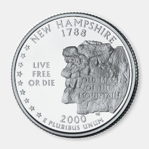 Íman do Quarter de New Hampshire State 2000