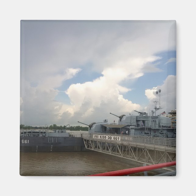 Íman do USS KIDD (Frente)