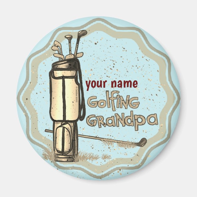 Íman do Vovô Golfe (Frente)