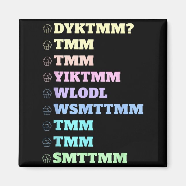 Íman Do You Know The Muffin Man Dyktmm Nostalgia Funny  (Frente)