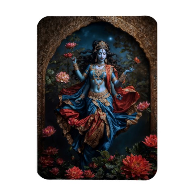 Íman Doador de bênçãos Divina Kali (Vertical)