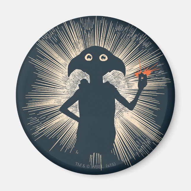 Íman Dobby Lançando Magia (Frente)