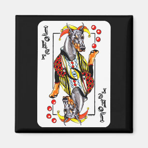 Íman Doberman Black Joker
