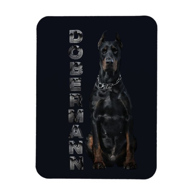 Íman Doberman Pinscher (Vertical)