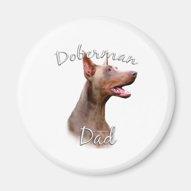 Íman Doberman Pinscher (Isabella) Pai 2 (Frente)