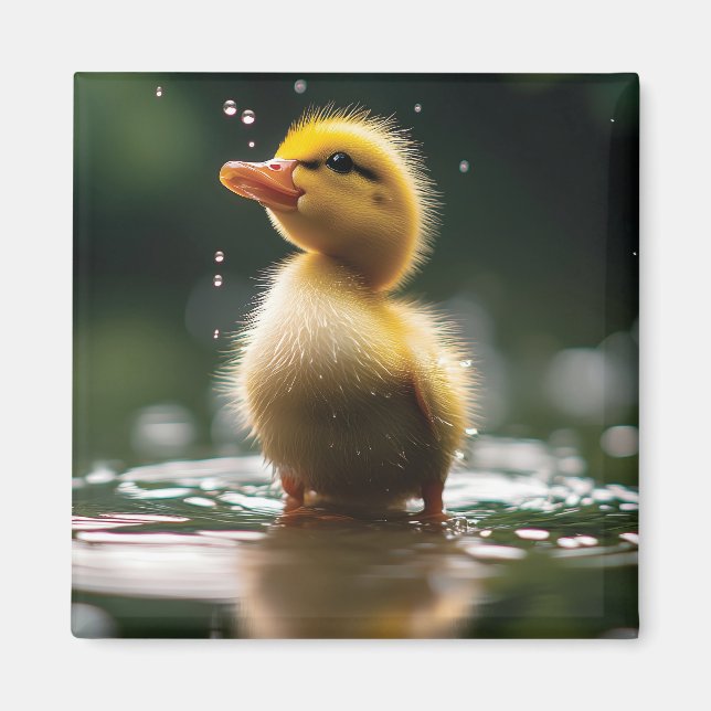 Íman "Dobra Adorável na Chuva (Frente)